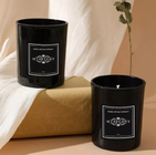 Wedding Birthday Glass Jar Custom Aromatherapy Luxury Fragrance Scented Candle