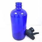 Boston Round Glass Bottle 2oz Amber Container Unit Dropper Cap