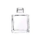 Square Luxury Clear 100ml 81mm Diffuser Glass Bottle