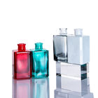 Empty Square Luxury Colored 250ml Diffuser Glass Bottle