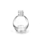 10ML CLEAR COLOR EMPTY ROUND SHAPE NAIL POLISH GLASS JARS GLASS BOTTLES