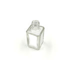 15ML CLEAR COLOR EMPTY SQUARE NAIL POLISH GLASS BOTTLES WITH BRUSH
