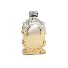 Golden Magic Mirror Design 15ml Nail Polish Glass Bottle