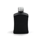 UV Protected Black Painted 17ml Gel Nail Polish Square Bottle
