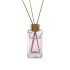 Square Decorative Crystal 115ml Glass Bottle For Reed Diffuser