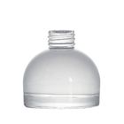 Customised Round Clear 120ml Glass Bottle For Reed Diffuser