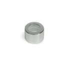Shiny Silver 28mm Screw Diffuser Cap for Home aroma bottle
