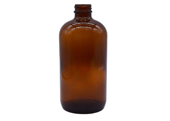 Blue Amber 120ml Boston Round Glass Dropper Essential Oil Bottles