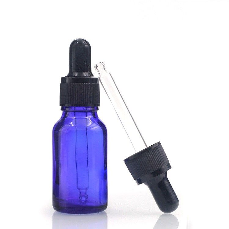 50 Ml 100ml Clear Amber Essential Oil Dropper Glass Bottles With Screw Cap