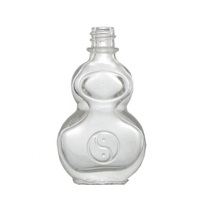 Clear Gourd Shape 10ml Essential Balm Glass Bottle