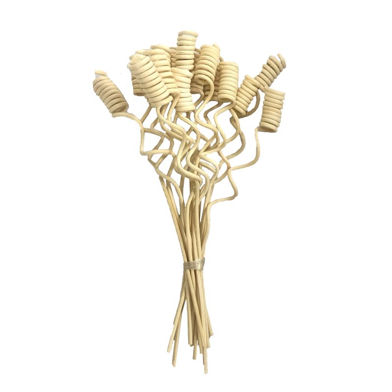 Curly Shape Palm Rattan Reed Diffuser Sticks