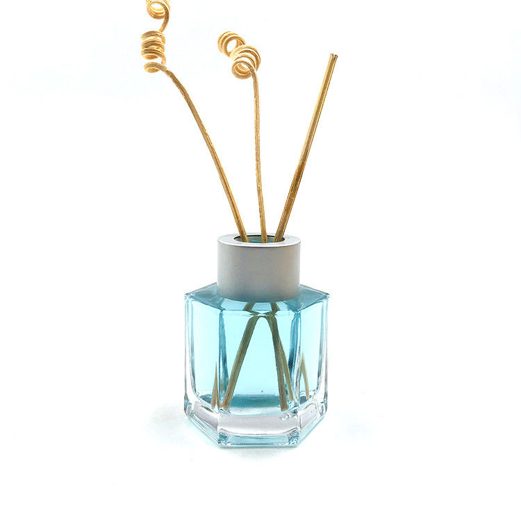 Silver Screw Neck 50ml Reed Diffuser Glass Bottles