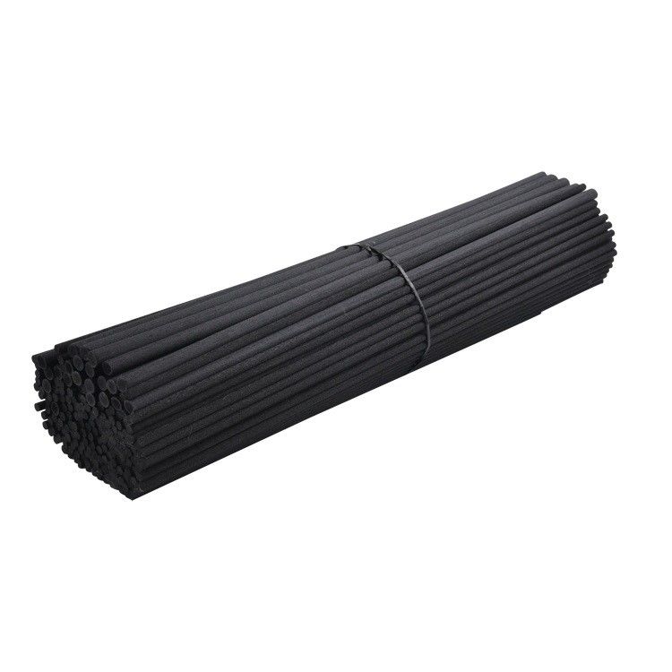 Black 4mm X 25cm Rattan  Decorative Oil  Diffuser Fibre Reed Sticks